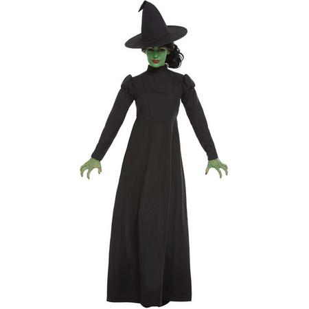 Heks & Spider Lady & Voodoo & Duistere Religie Kostuum | Toverkol Zwarte Magie | Vrouw | Extra Small | Halloween | Verkleedkleding